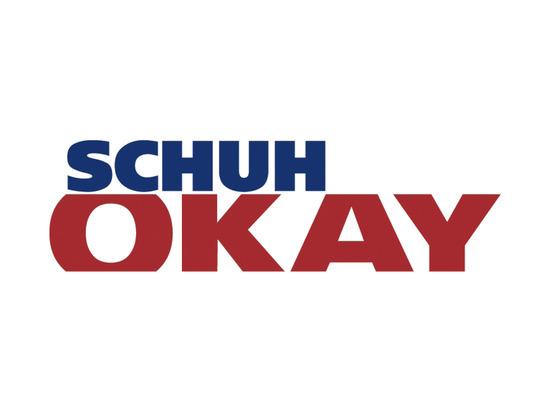 Das Logo von Schuh Okay, einem Sponsor des Allwetterzoos Münster