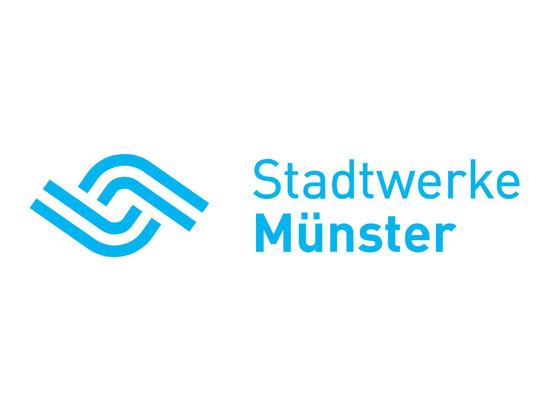 Das Logo der Stadtwerke Münsterland, einem Sponsor des Allwetterzoos Münster