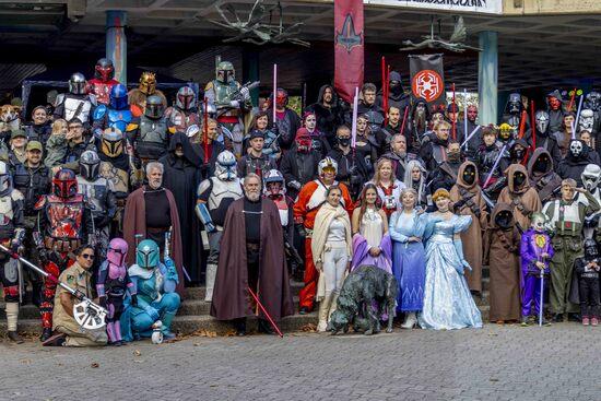 Ein Gruppenbild der Teilnehmer des galaktischen Wochenendes